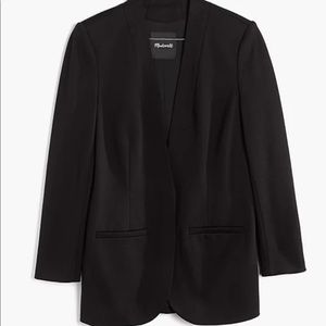 Madewell Tribune Black Blazer